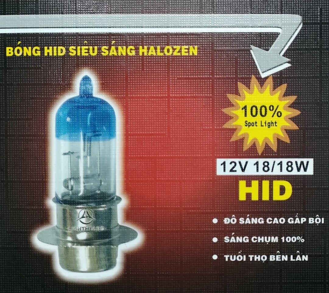 BÓNG ĐÈN PHA SIÊU SÁNG 2 CHÂN 18W - 35W