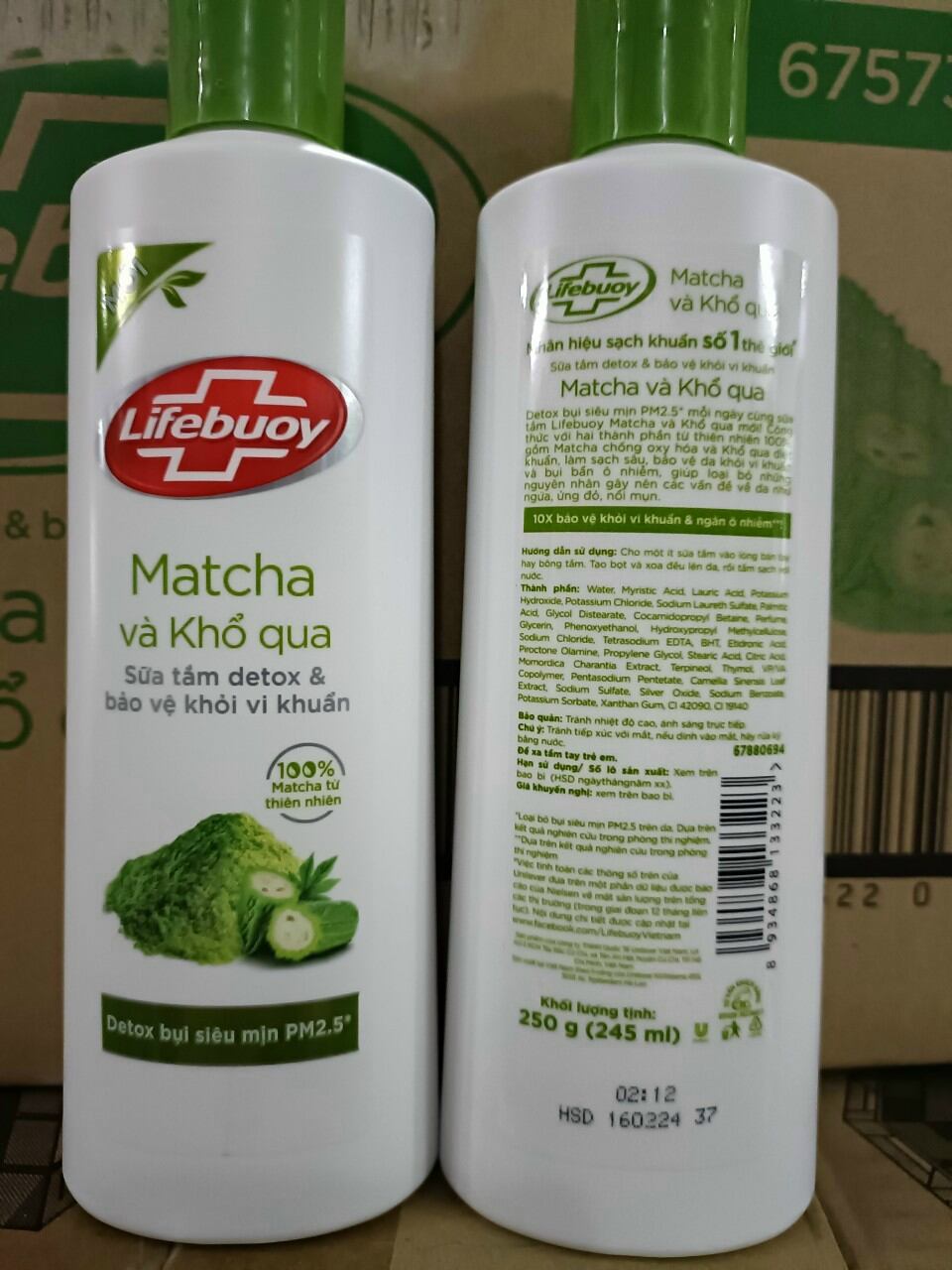 Sữa tắm Lifebuoy Matcha 250g