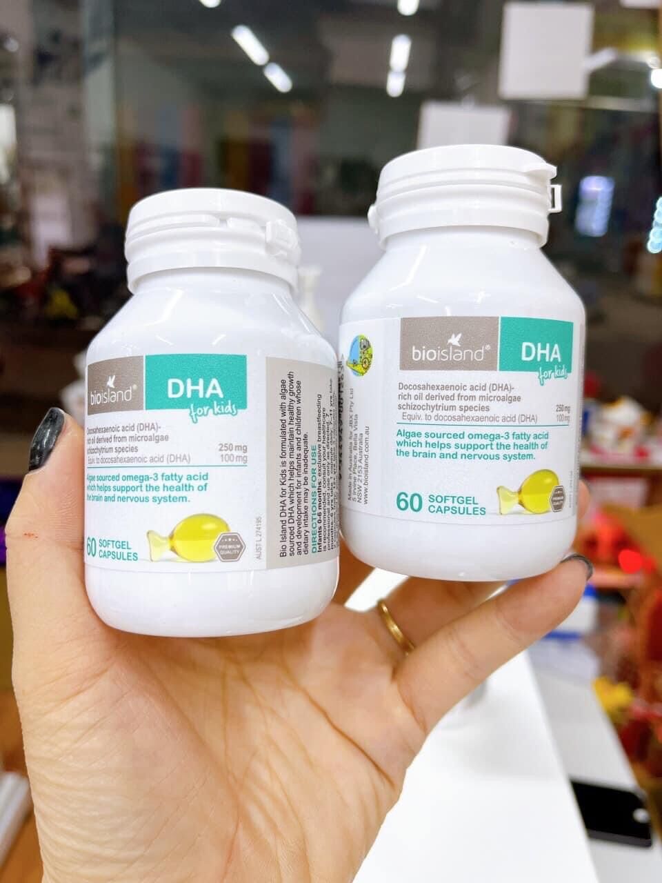 Viên uống Bioisland DHA for Kid