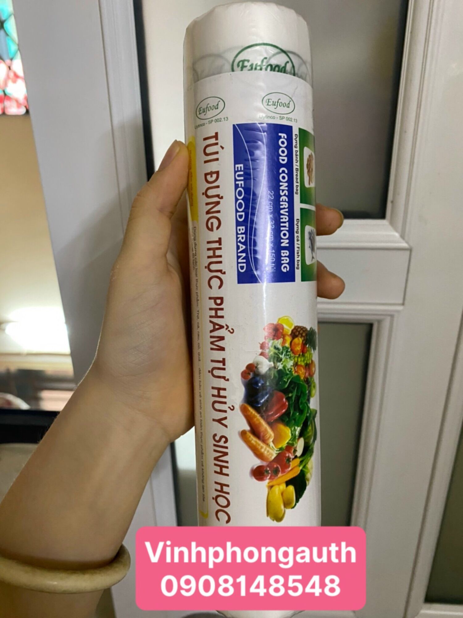 Túi đựng phân huỷ sinh học 22x32x150 túi