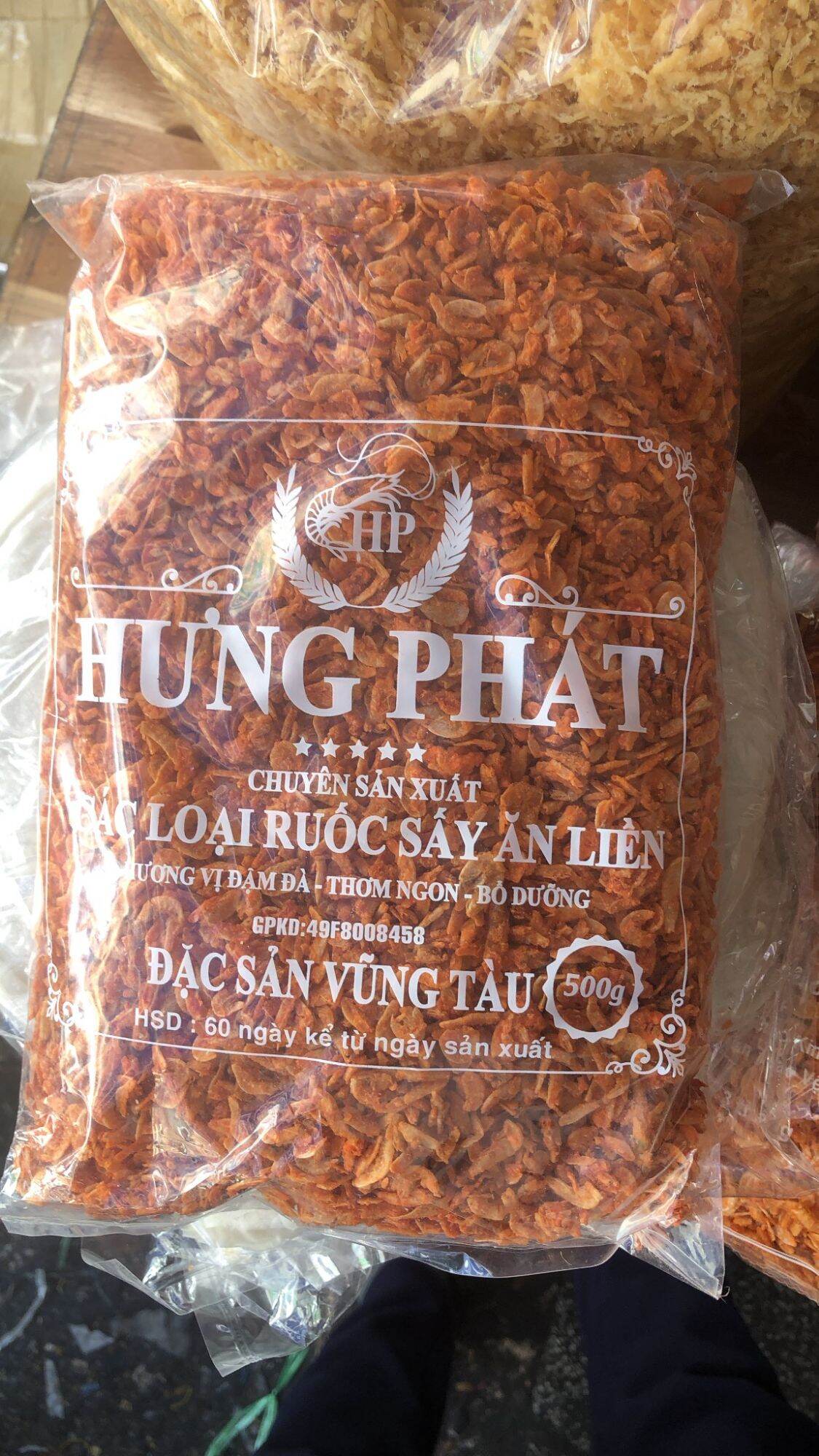 Bịch 500gr tép sấy