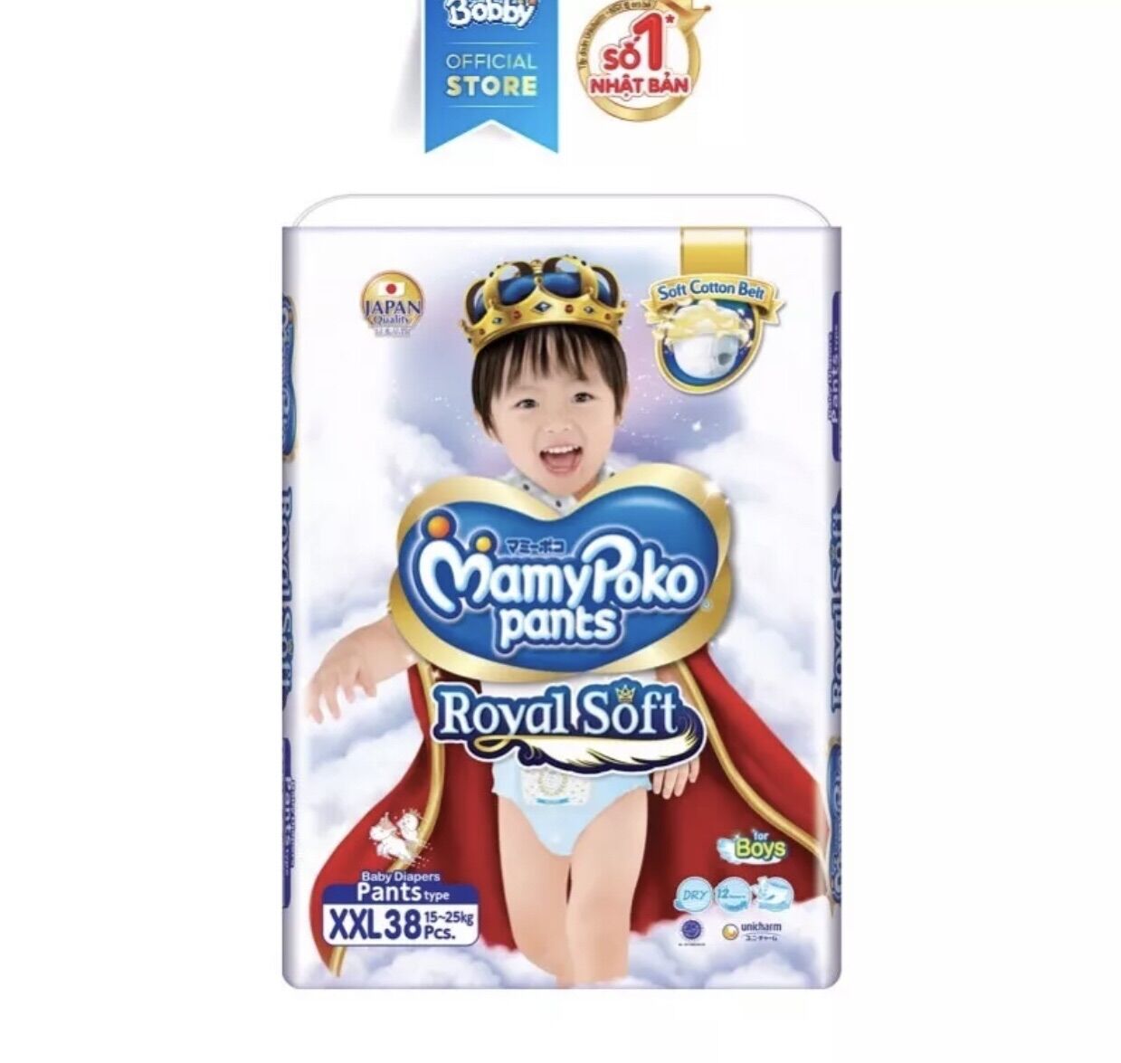 Tã quần mamypoko xl46/xxl38/l52/xxxl14 trai/gái