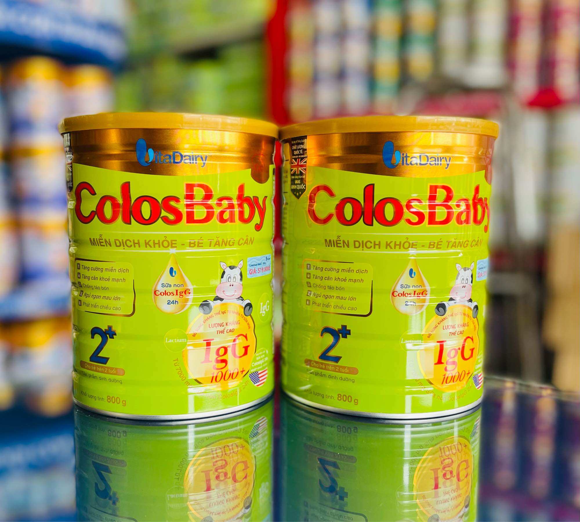 Sữa bột Colosbaby 2+ Gold (800g)