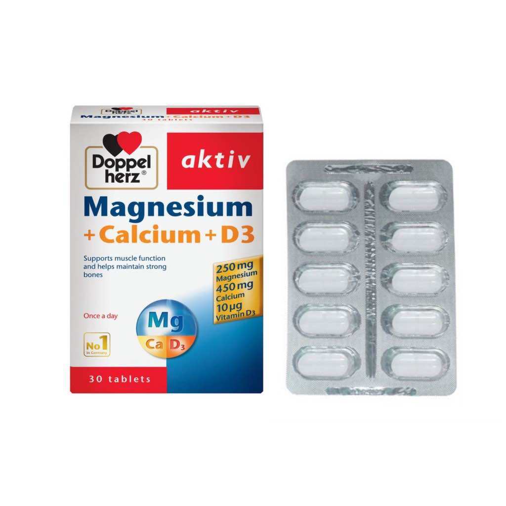Magnesium Calcium D3 - Bổ Sung Canxi, Magie, Vitamin D3, Bổ Xương Khớp