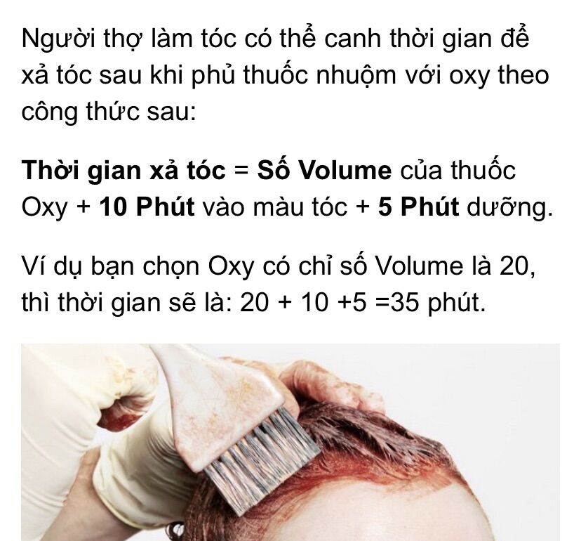Oxy trợ nhuộm 10 Vol (ô xi 3%) - Oxy Lavox chiết 100ml