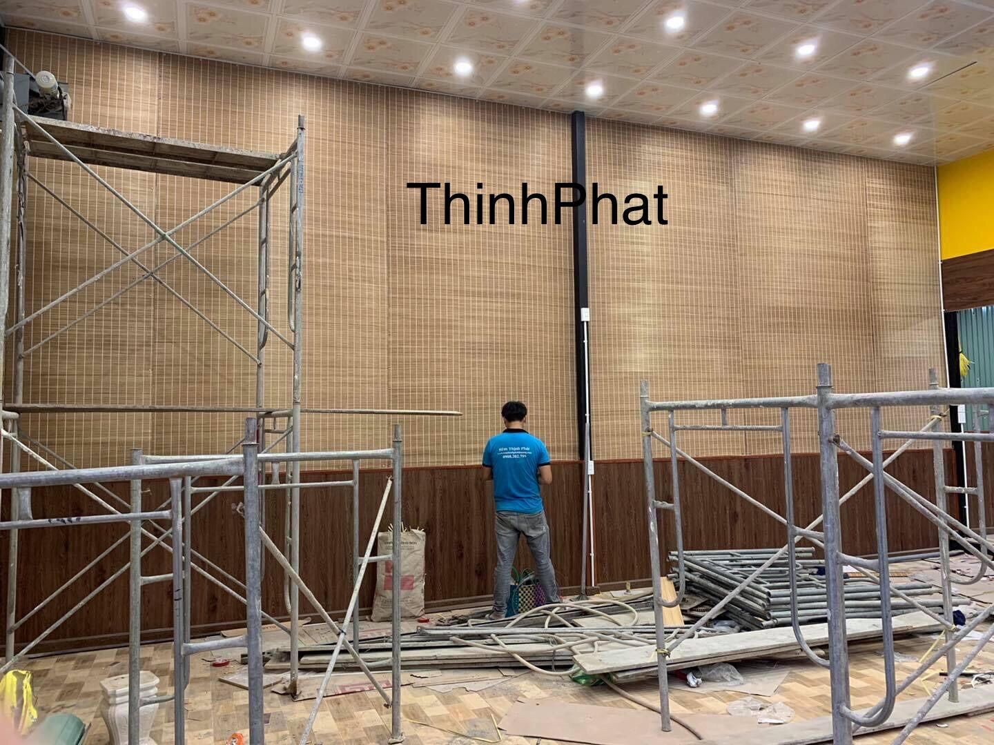 Mành tre trúc trang trí, che nắng quán cafe, che nắng cửa sổ. Mành tre hấp Cacbon cao cấp mầu Độc Lạ chống mối mọt.