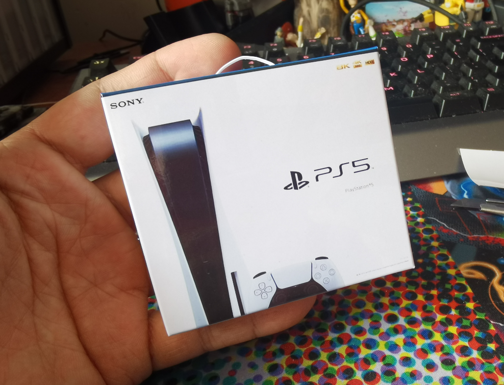 Hộp Giấy Mini Thu Nhỏ Máy Chơi Game Xbox S X 360 PS4 PS4 PS4 Sony PS4 Hộp Mini