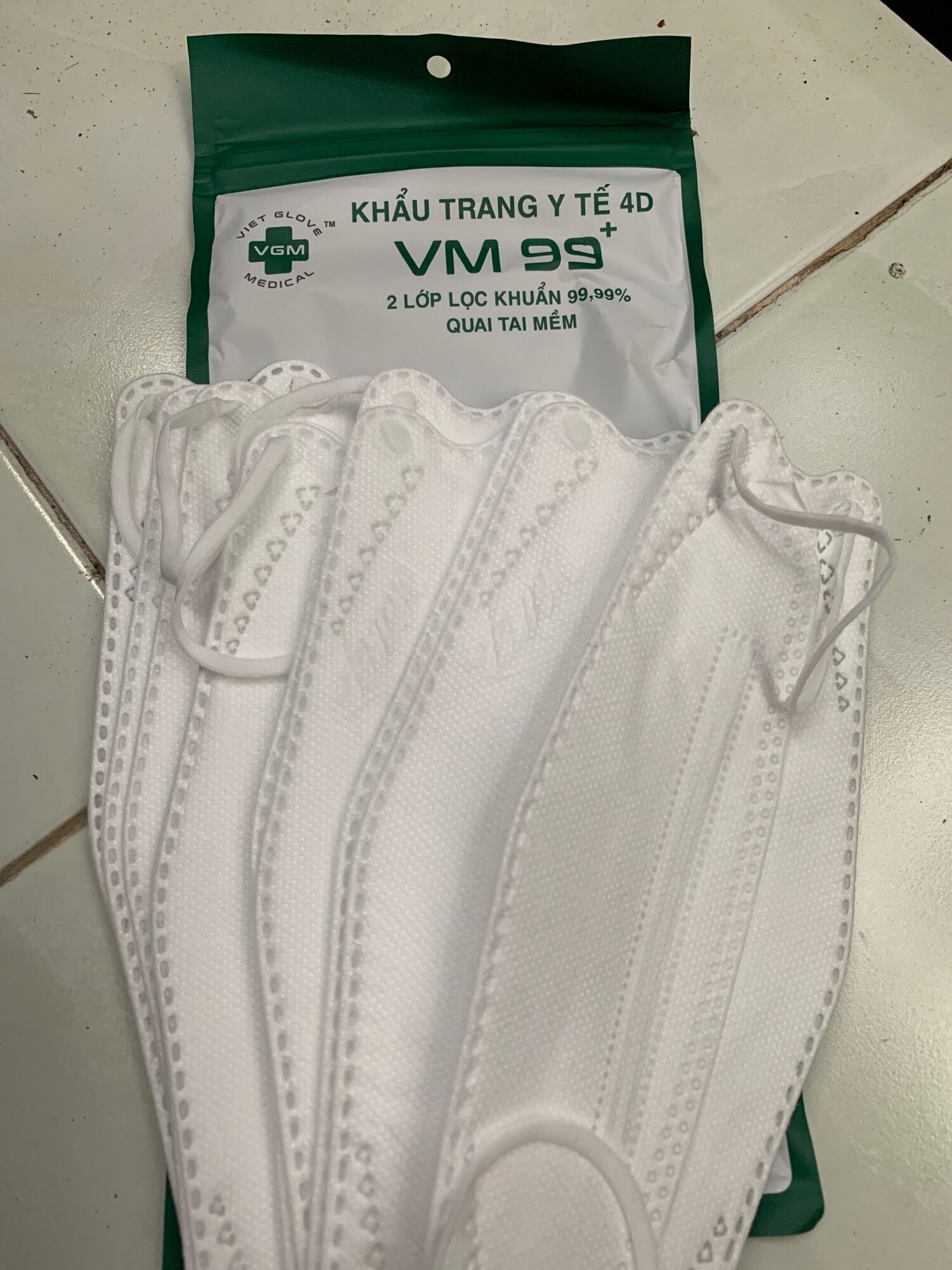 Khẩu trang 4D công nghệ Kf94
