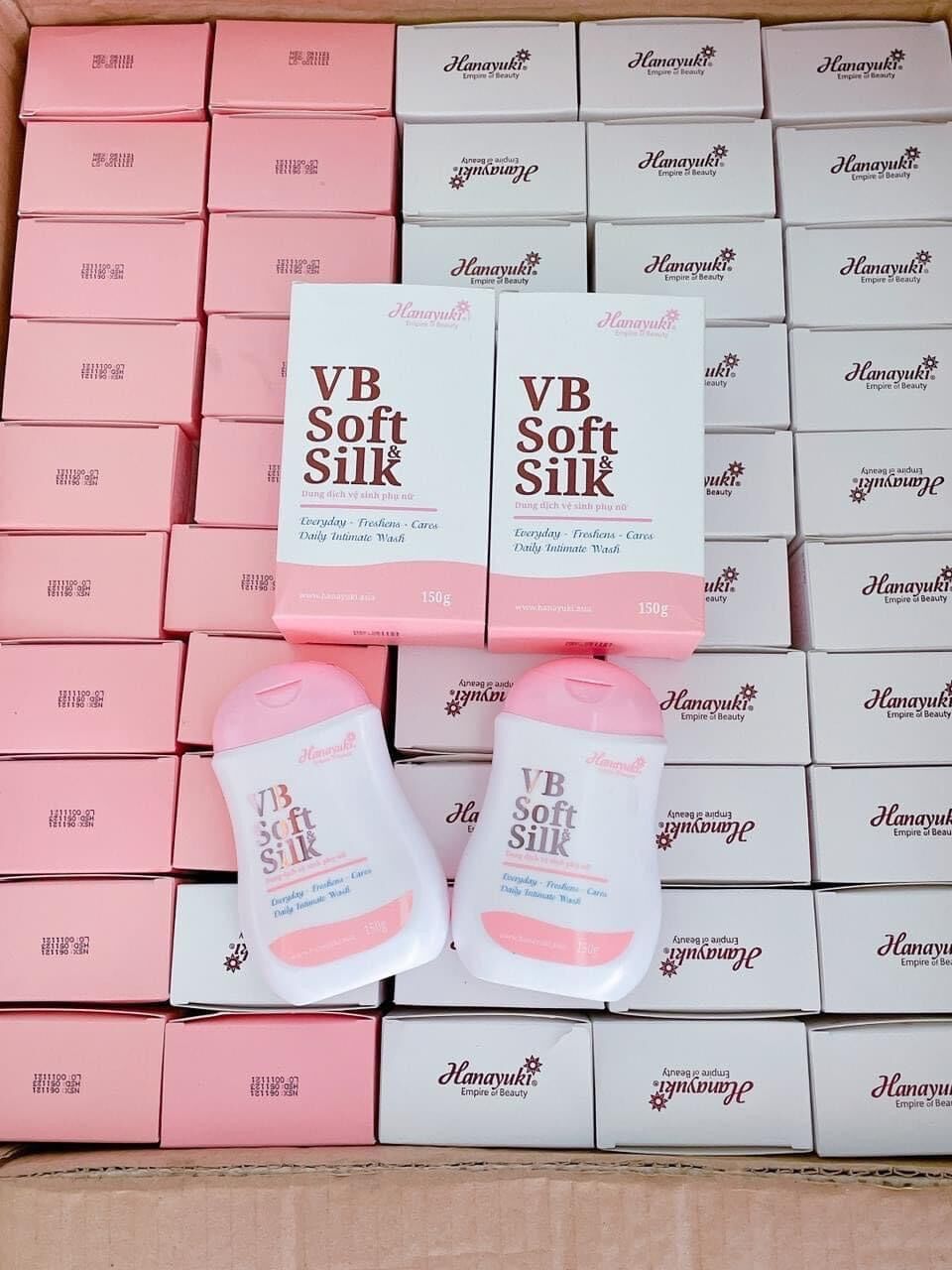 Dung dịch vệ sinh Hana soft silk Hồng