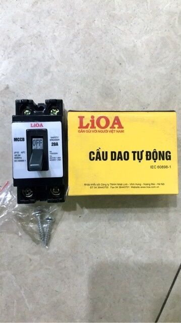 Cầu dao tự động ,át Áptomat Lioa
