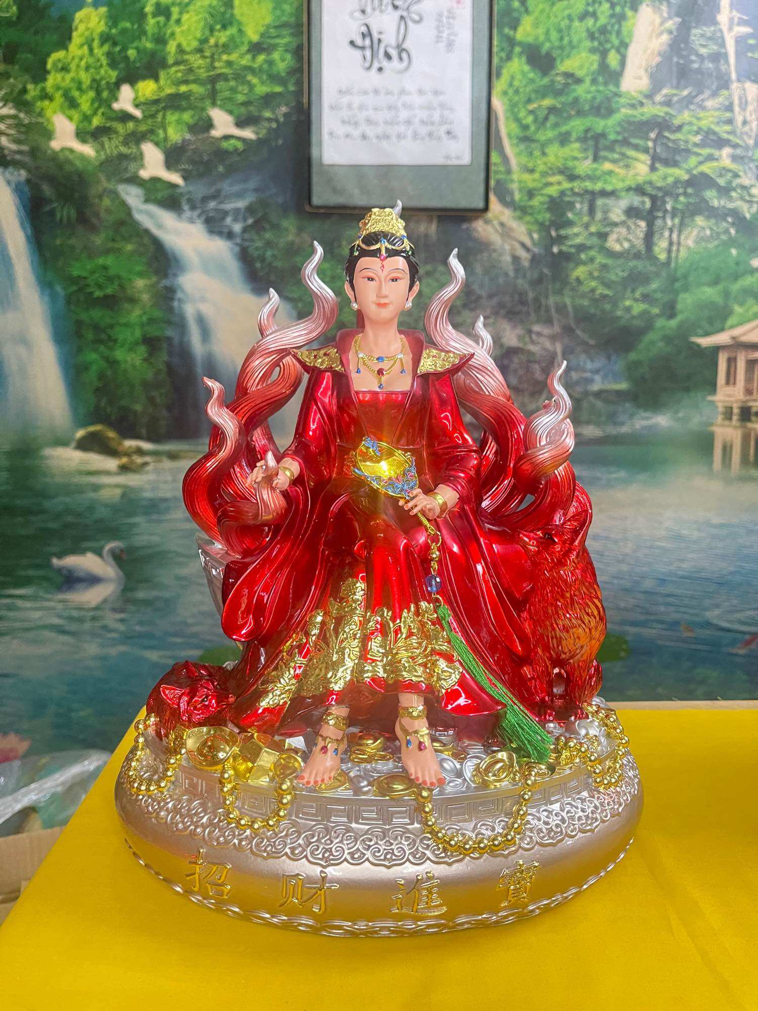 Tượng Hồ Ly Tiên Nam Nữ