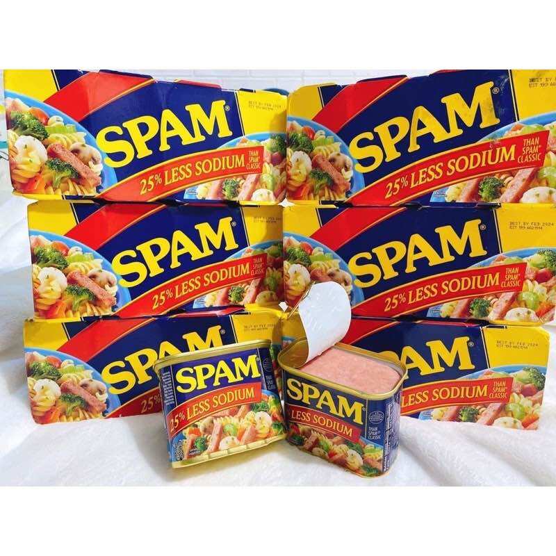 Thịt hộp SPAM của Mỹ 340g date 2026