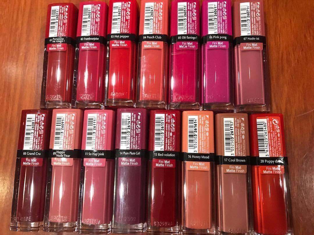 Son kem lì Bourjois Velvet Pháp chính hãng