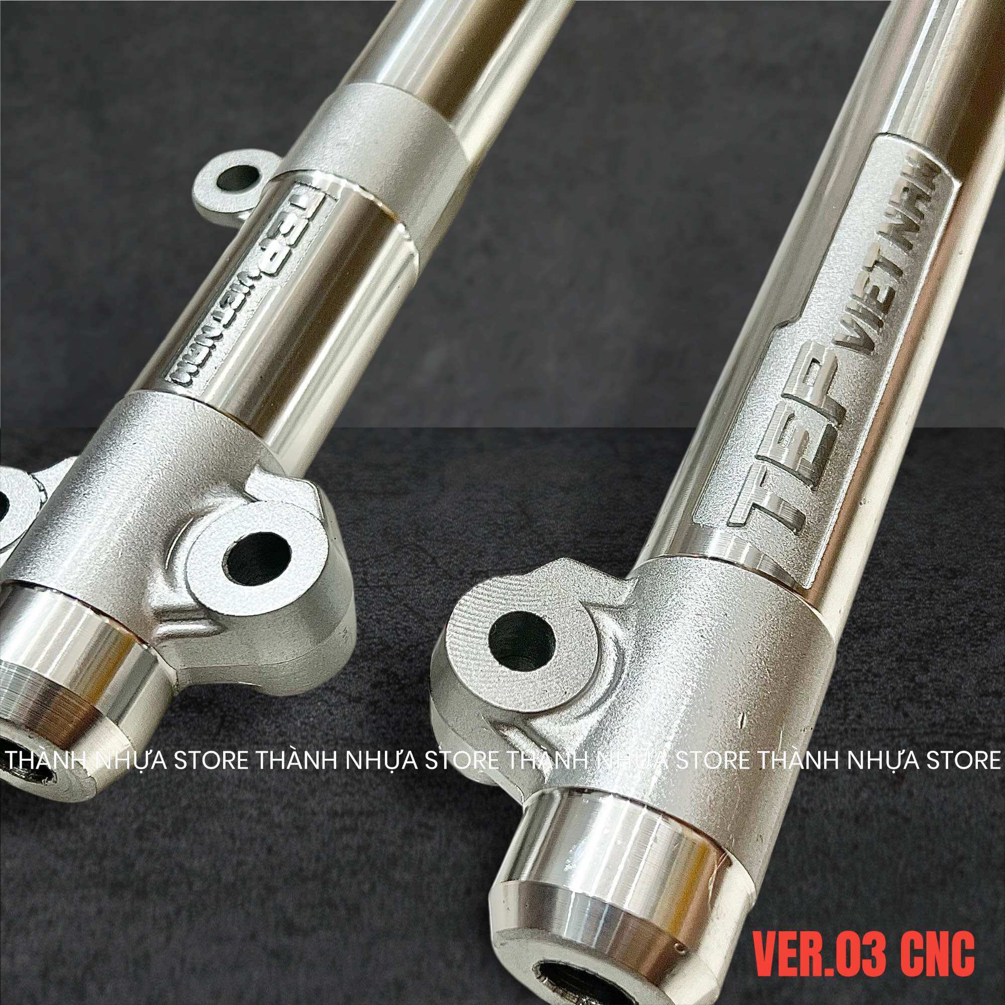 Phuộc phay sirius - Phuộc trước sirius phay cnc thái