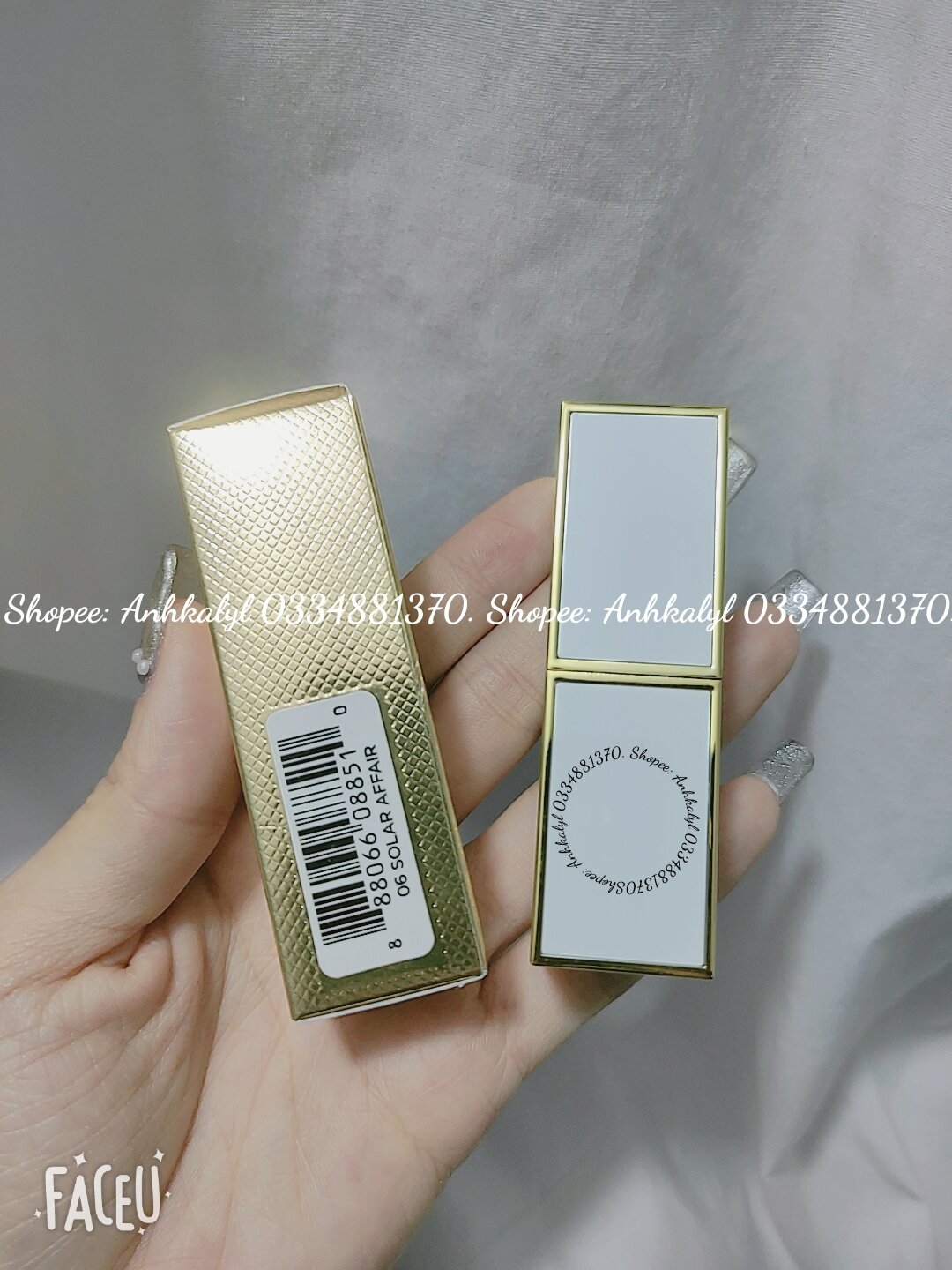 Son Tom Ford Lip Color Sheer Vỏ Trắng
