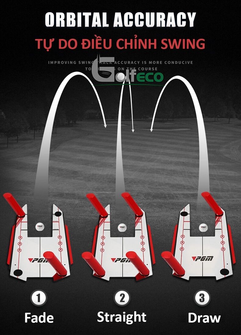 GƯƠNG HỖ TRỢ TẬP PUTTING VÀ SWING GOLF