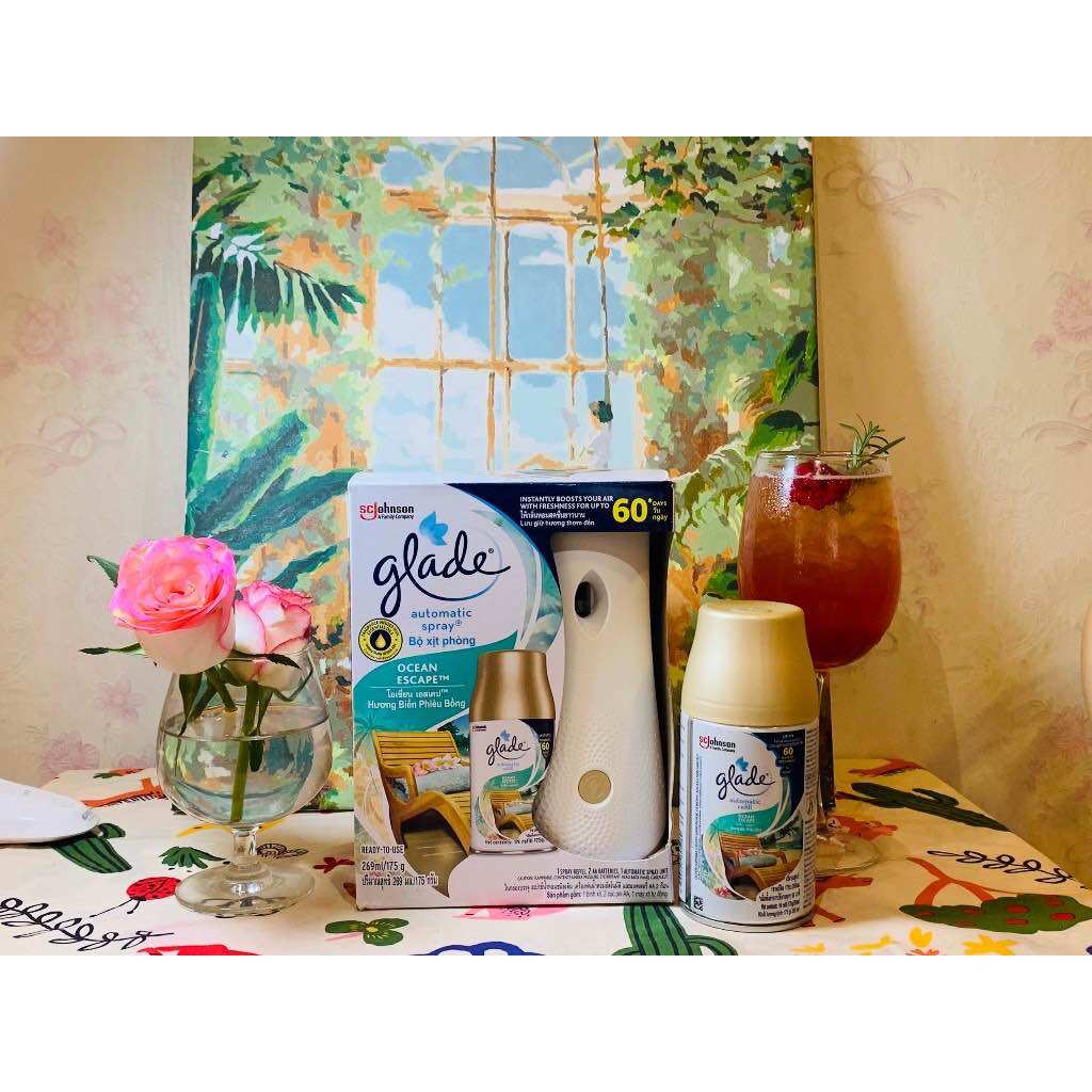Bộ Máy Xịt Thơm Phòng Tự Động GLADE