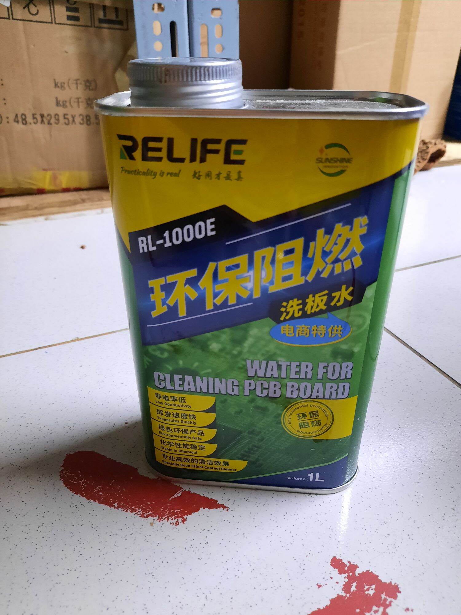 Nước Rửa Mạch Hàng Chính Hãng - Chai 1 Lít