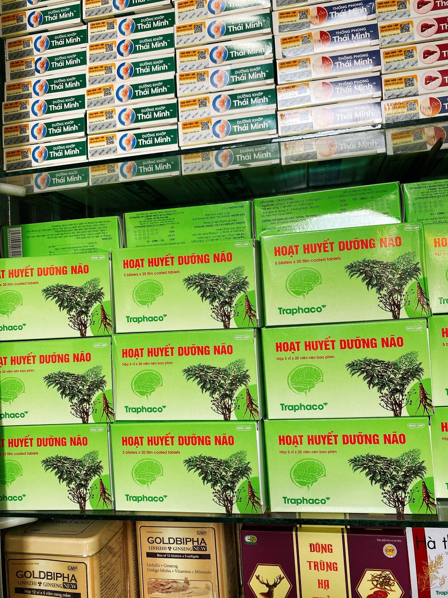 Hoạt huyết dưỡng não Traphaco Hộp 100 viên