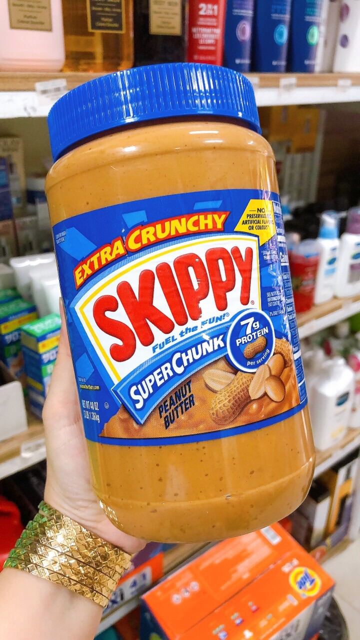 Bơ Đậu Phộng Skippy Super Chunk Peanut Butter 1.36kg