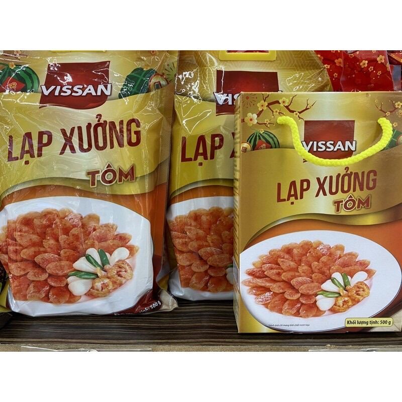 Lạp xưởng tôm Vissan 500g