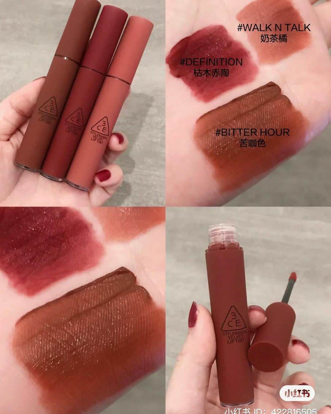 Son 3CE Velvet Lip Tint