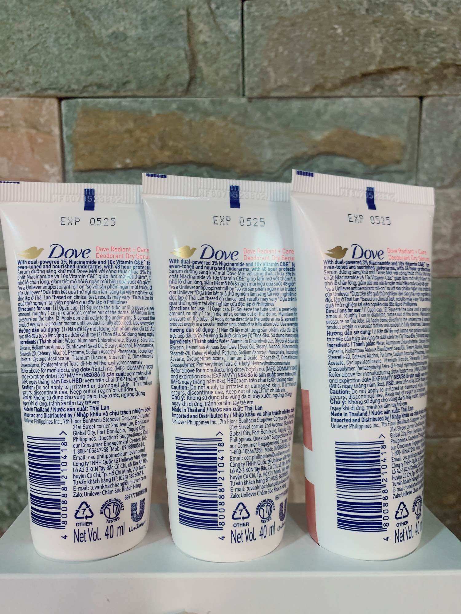 Kem Khử Mùi Tinh Chất Serum Dove 50ml