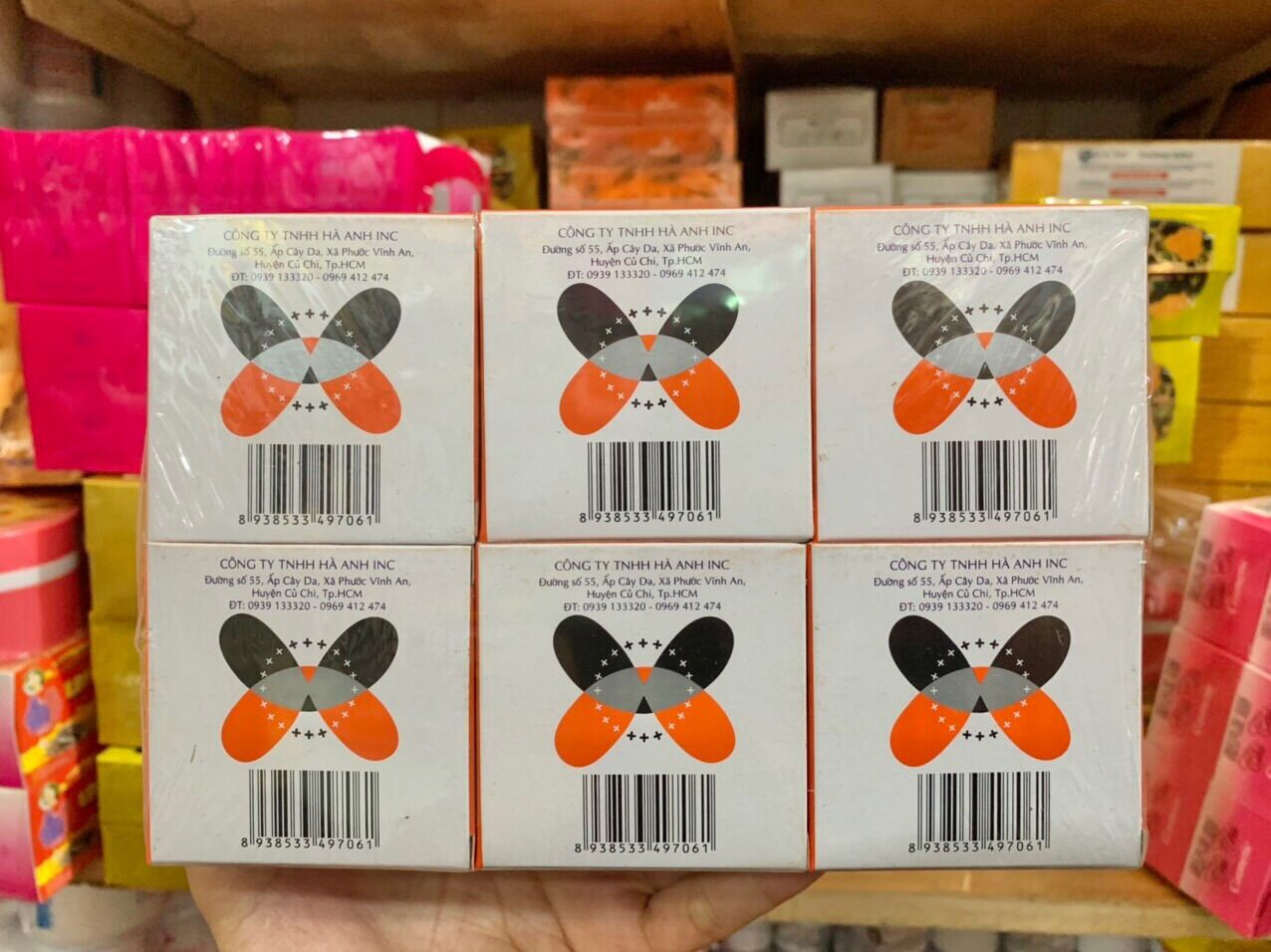 combo 10 hủ kem emon chi chi hủ 6gtam