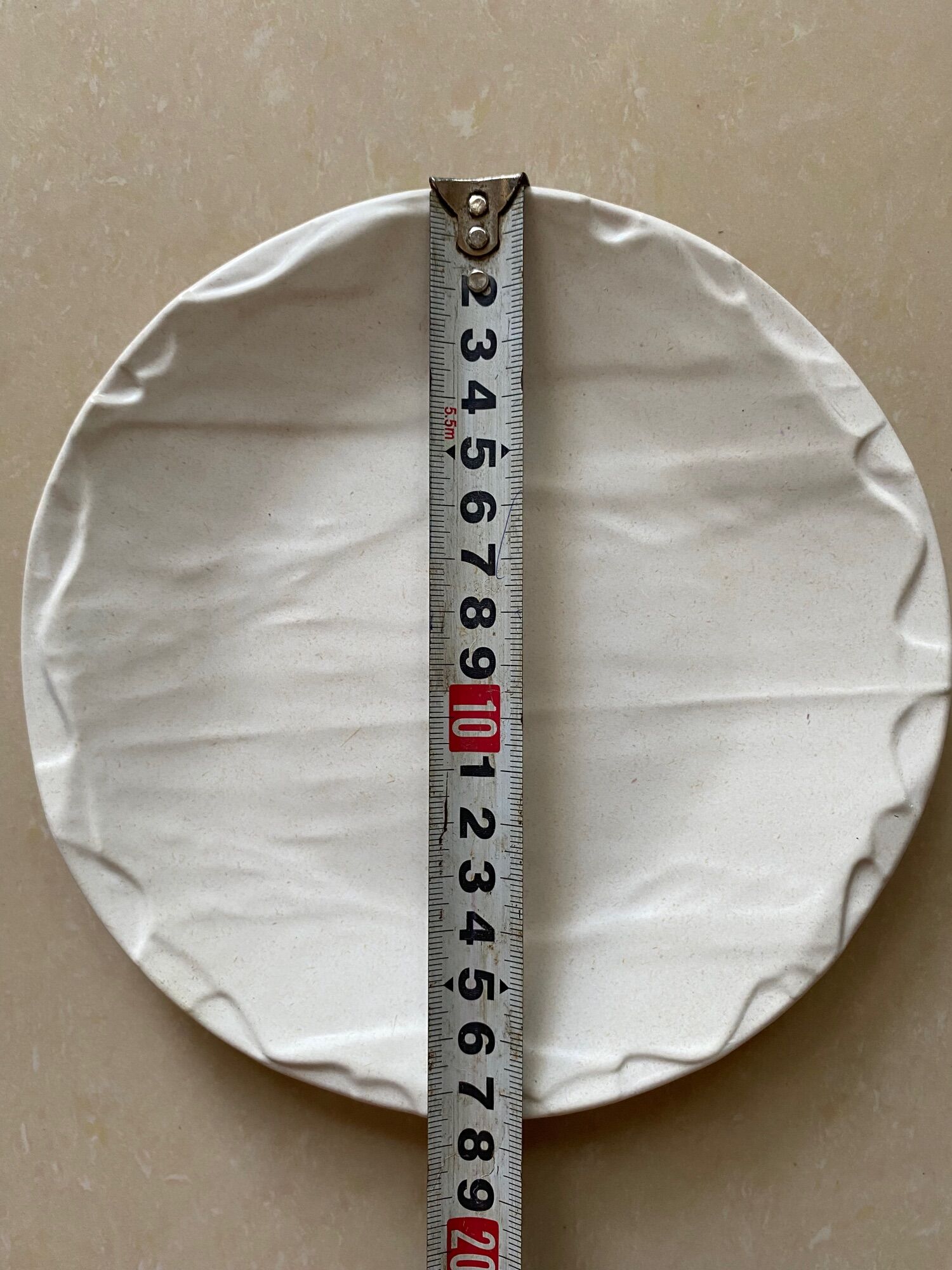 Đĩa trắng kiểu Melamine cao cấp