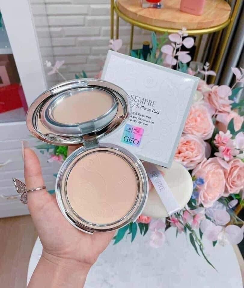 Phấn phủ Geo bạc Siêu mịn