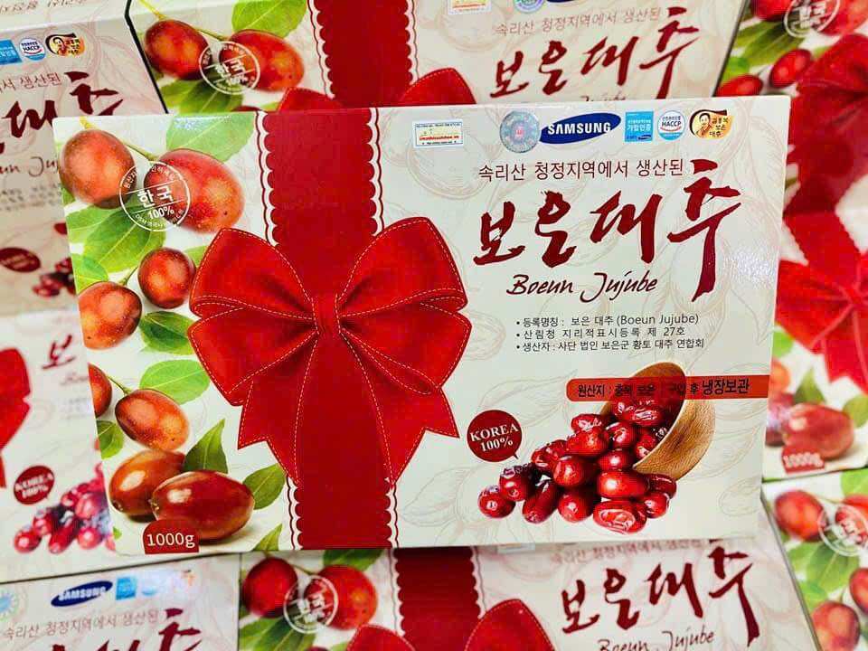 TÁO ĐỎ HÀN QUỐC SẤY KHÔ HỘP 1KG