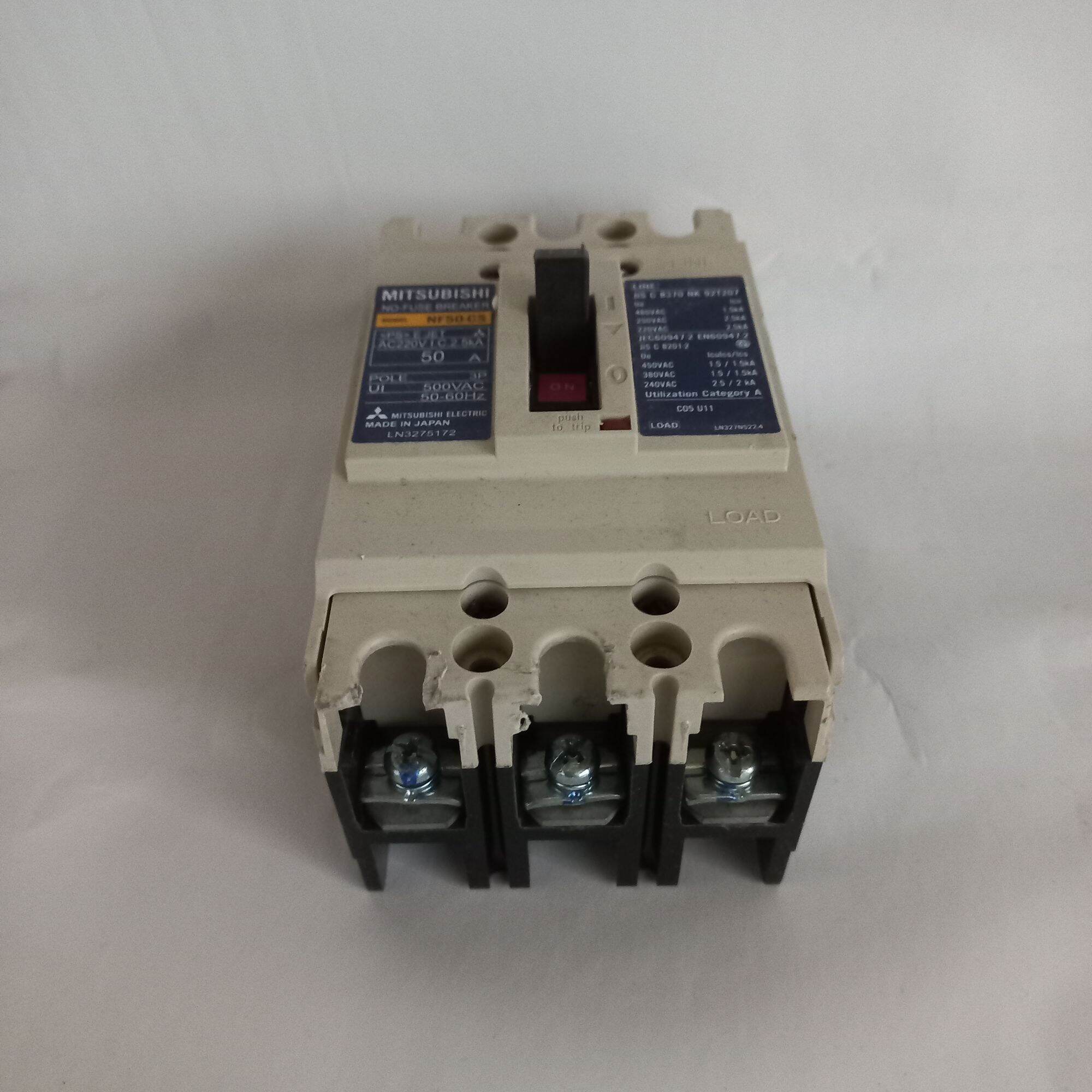 Atomat MCCB 3 Pha 100A Nhật bãi