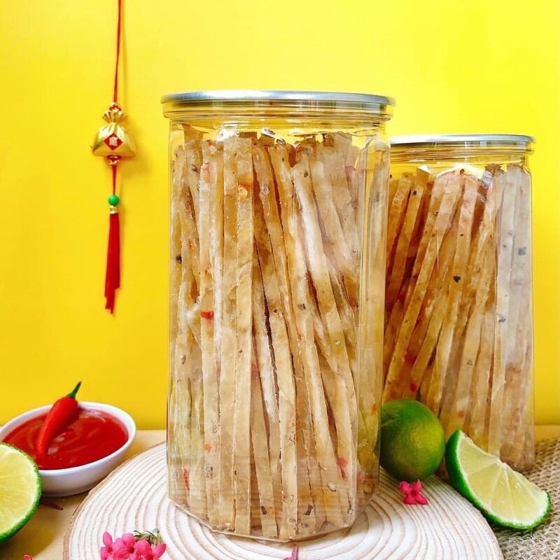 Khô cá thiều cắt sợi tẩm tiêu 250g
