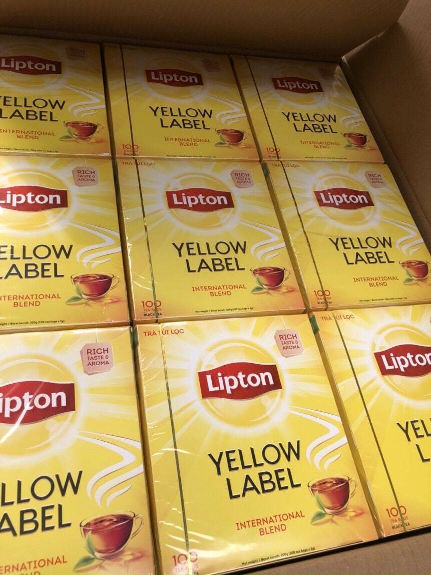 Lipton Tea Box of 25-100 Packs