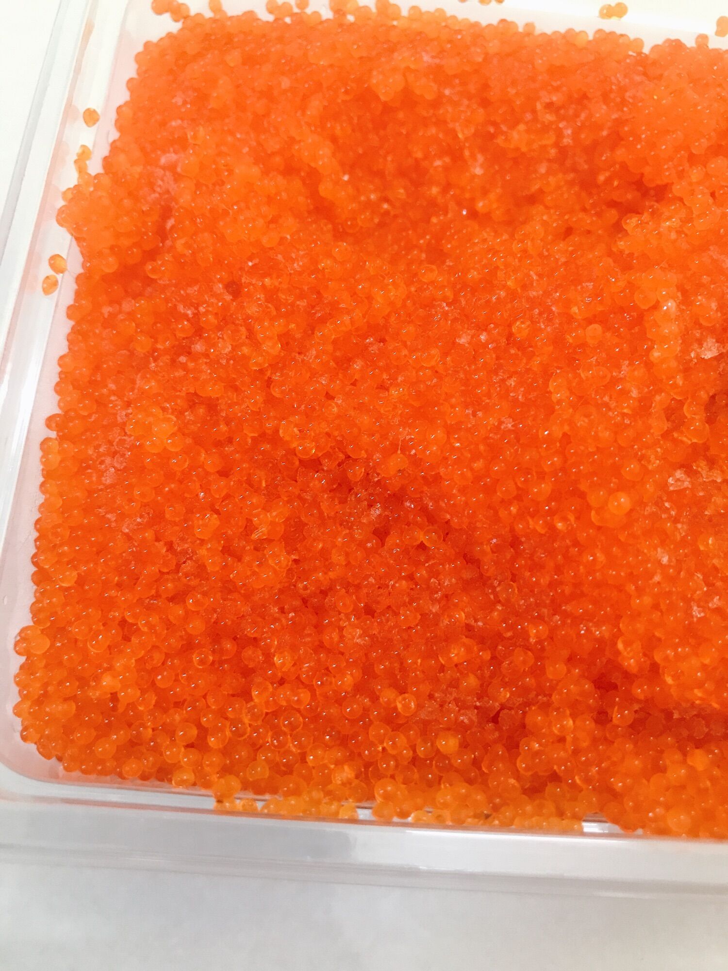 Trứng tôm ebiko massago Nhật_220g( kèm đầy đủ nước tương , wasabi, gừng hồng chuẩn vị)