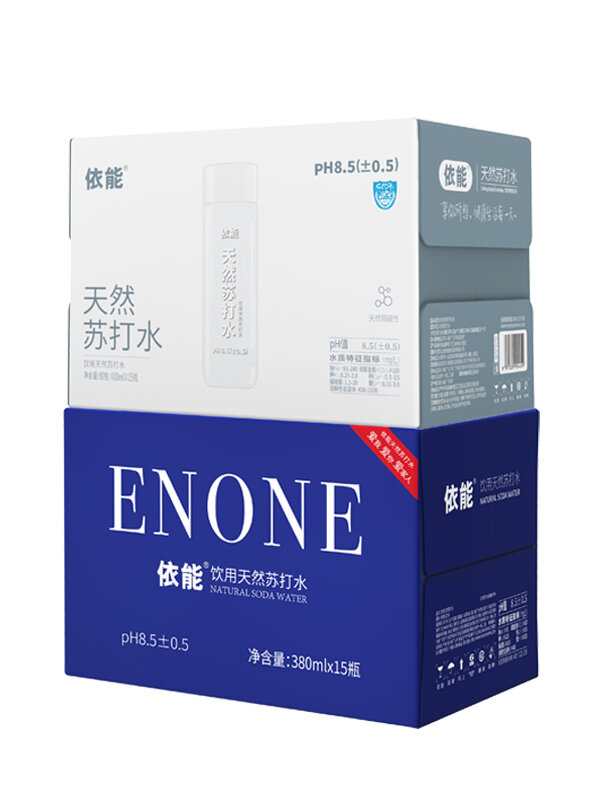 GUOXIANGQIAN | Nước Uống Kiềm Tự Nhiên Không Chất Bảo Quản 400ml*15 Chai