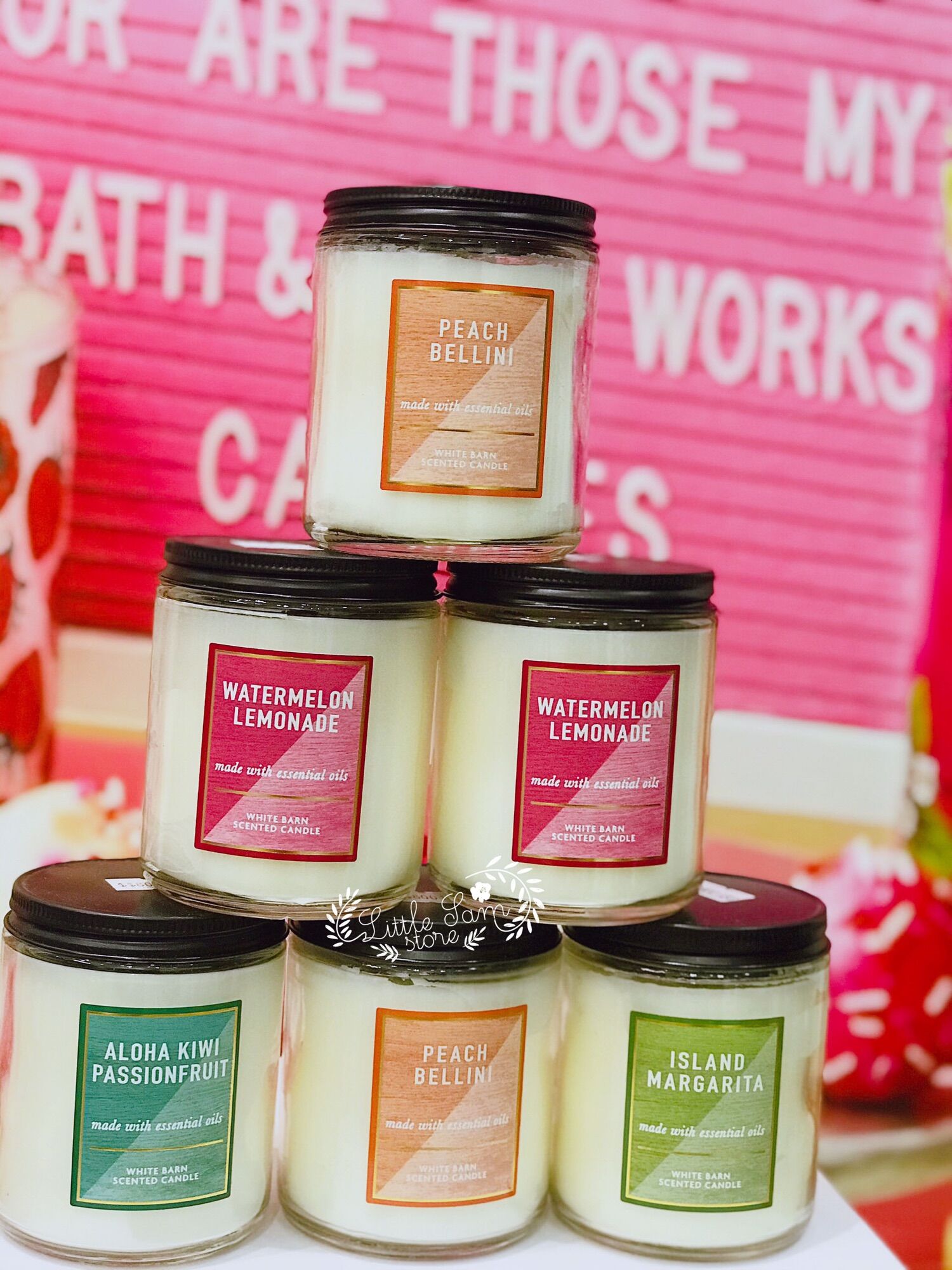 Nến thơm Bath and body works size medium 1 bấc  198gr