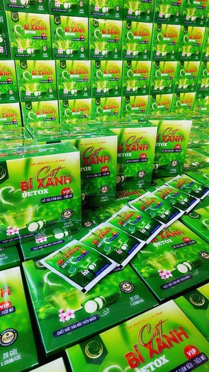 CỐT BÍ XANH DETOX BÍ XANH VIP MẠNH