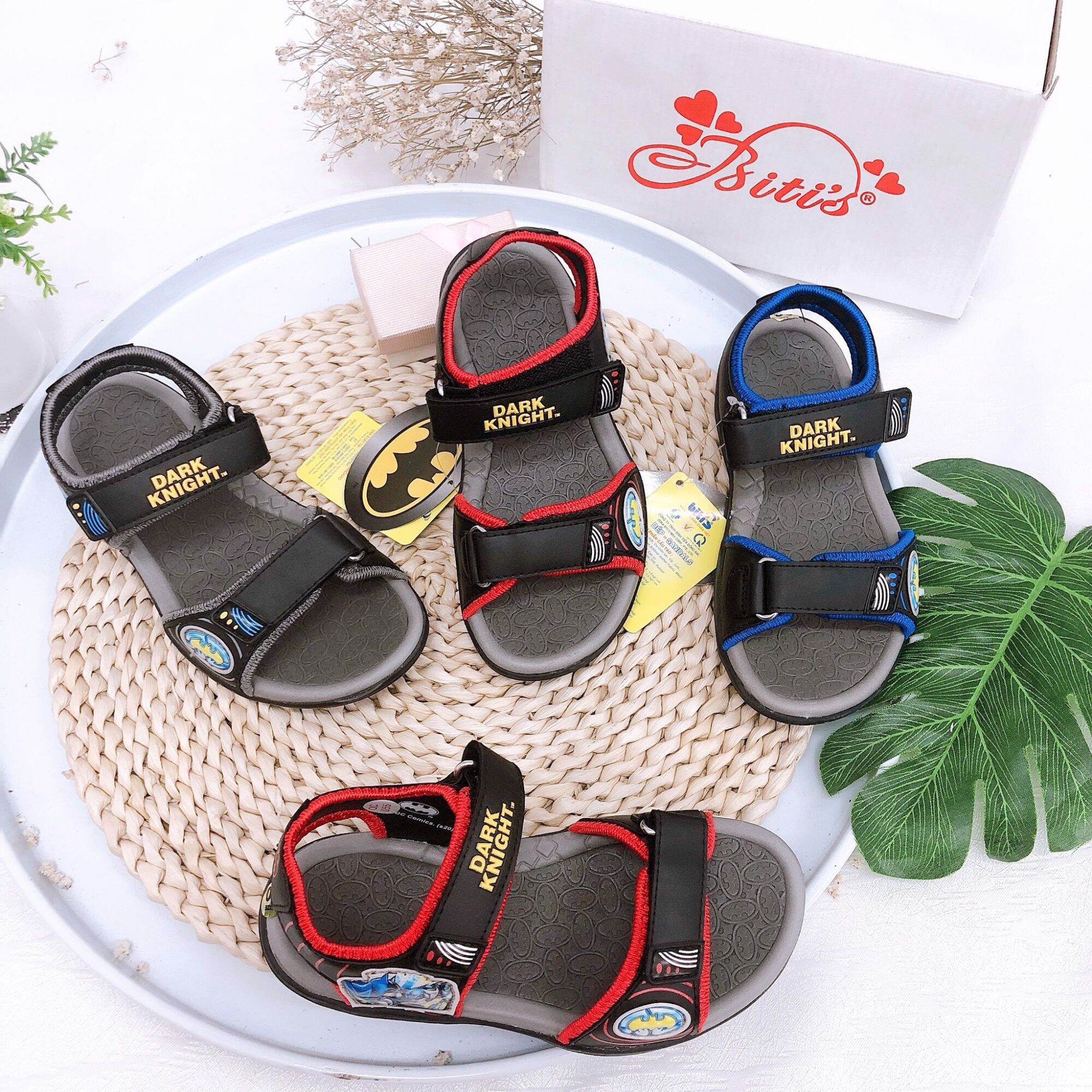 Sandal bé trai Batman cao cấp bền đẹp