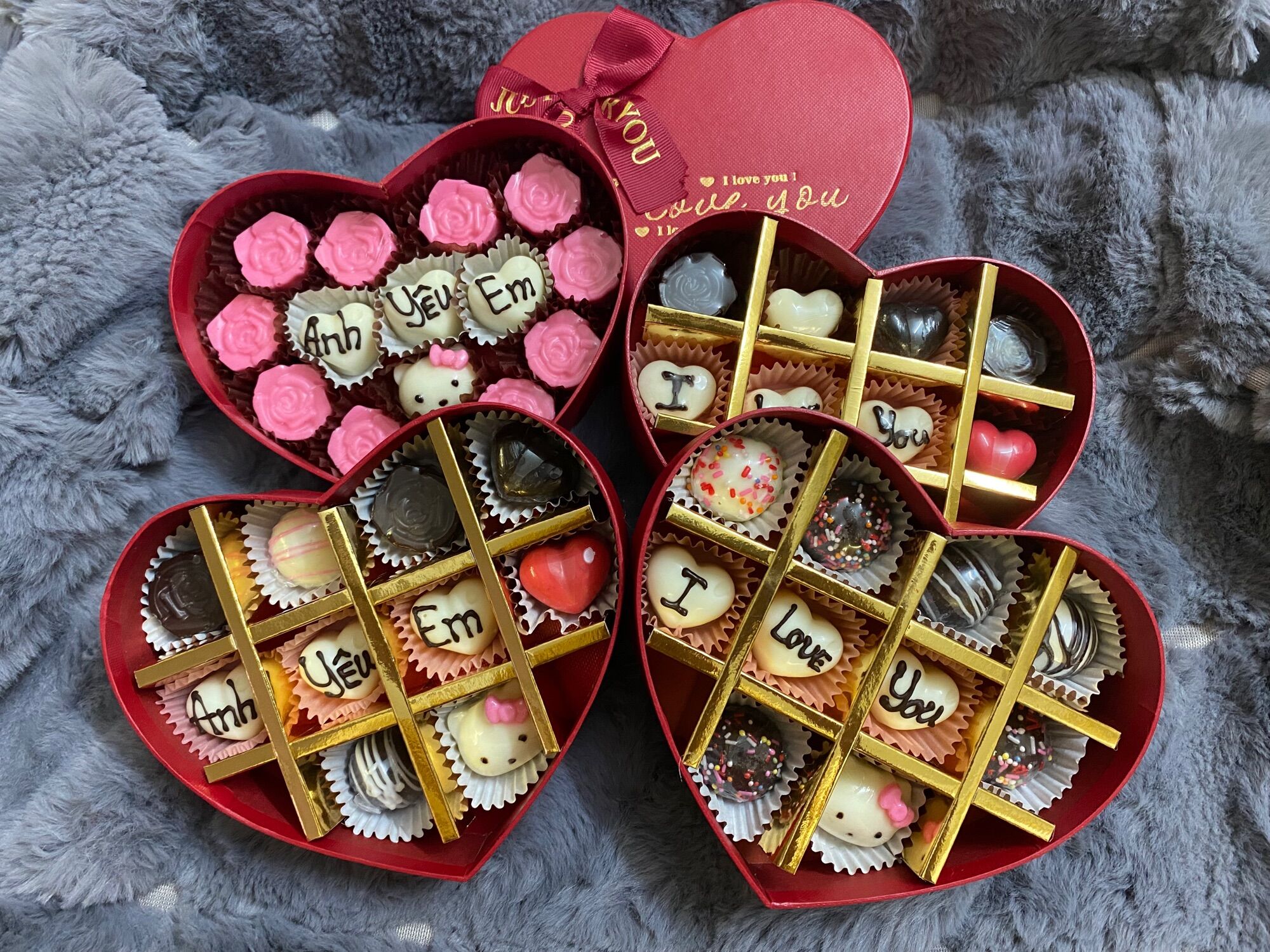 (Hoả tốc 2h inbox) Socola valentine trái tim