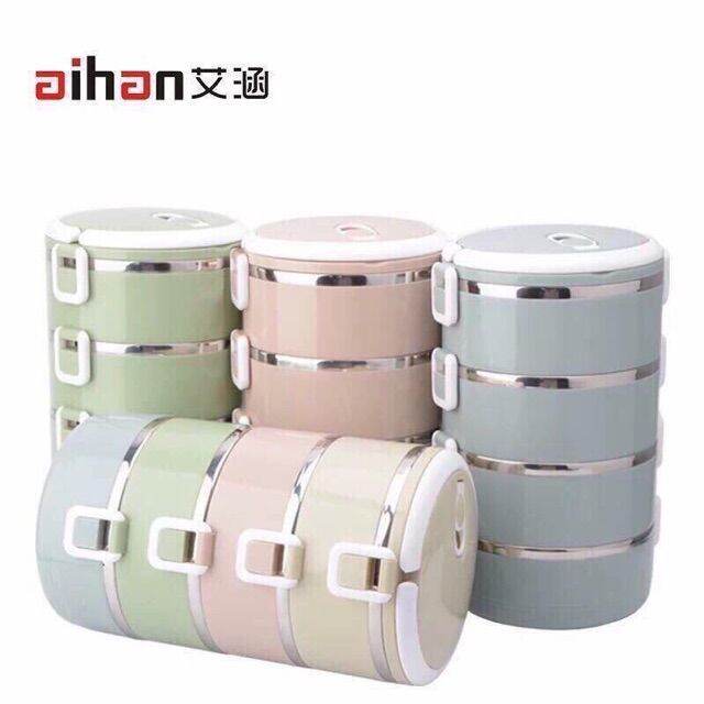 CẶP LỒNG CƠM LÚA MẠCH 4 TẦNG SIÊU TIỆN LỢI