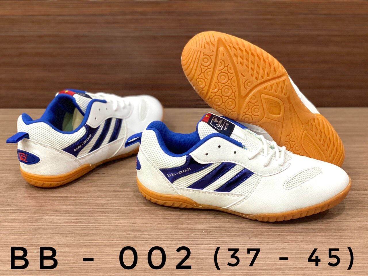 Giày cầu lông -bóng bàn nam nữ CP BB002 thương hiệu Việt Xám phối