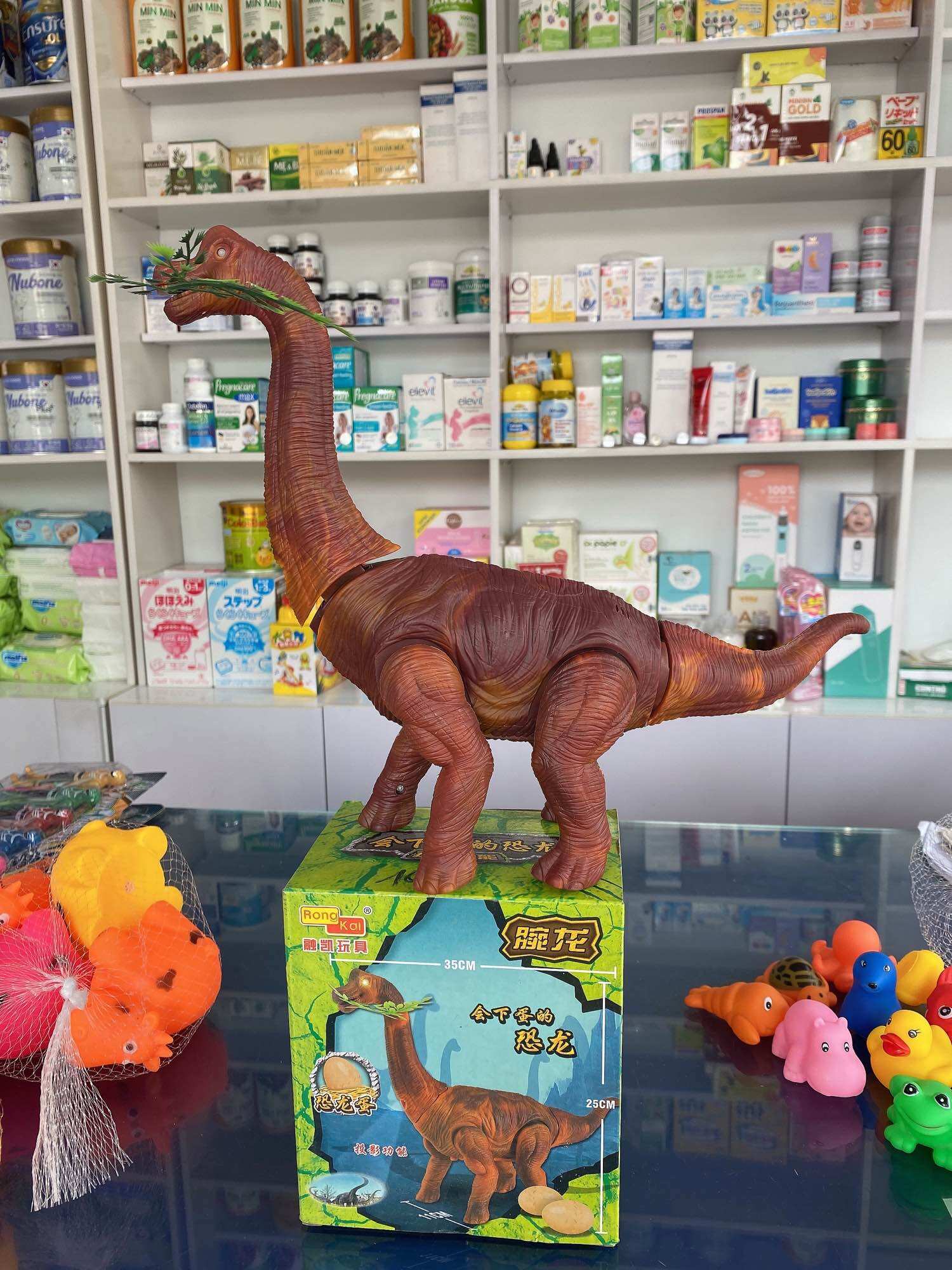 ĐỒ CHƠI KHỦNG LONG ĐẺ TRỨNG CHẠY PIN CHO BÉ 🦖🦖🦖