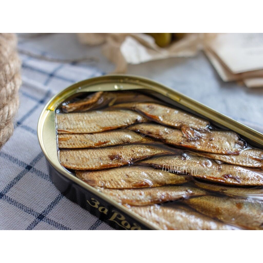 Cá trích ngâm dầu Nga 190g