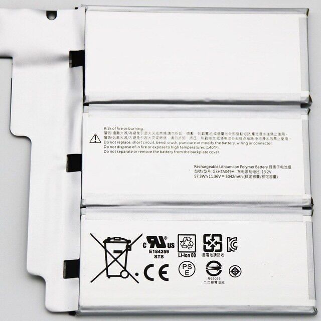 PIN DOCK SURFACE BOOK 2 13.5” VÀ 15” 1835 CÓ GPU (G3HTA049H / G3HTA050H) BATTERY