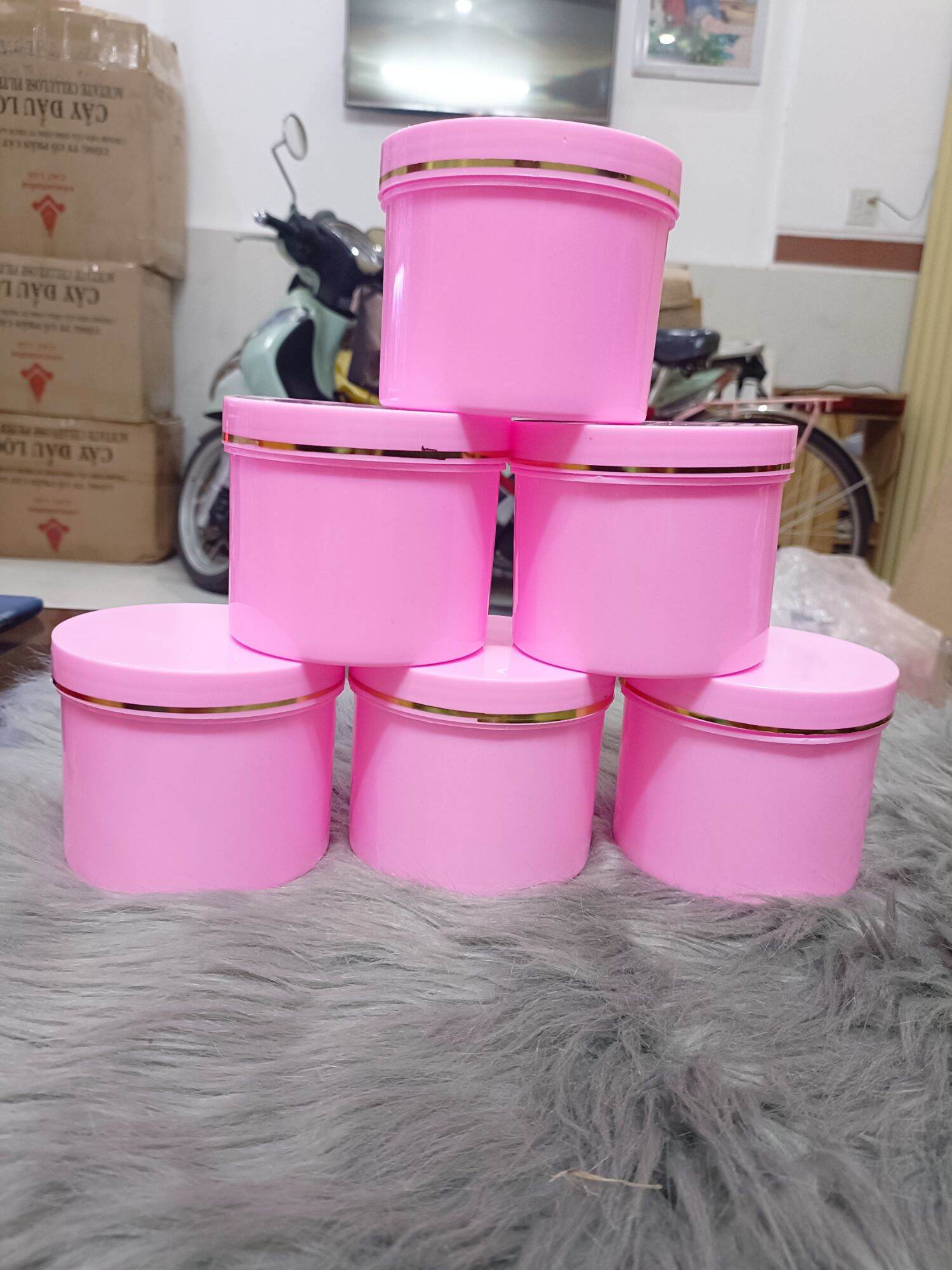 (Combo 5) Hủ đựng kem body 500GR [ 8 màu]
