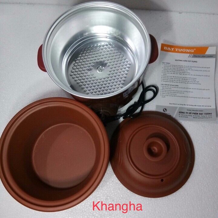 ☀️Nồi nấu cháo chậm Đạt Tường 2,5 lít