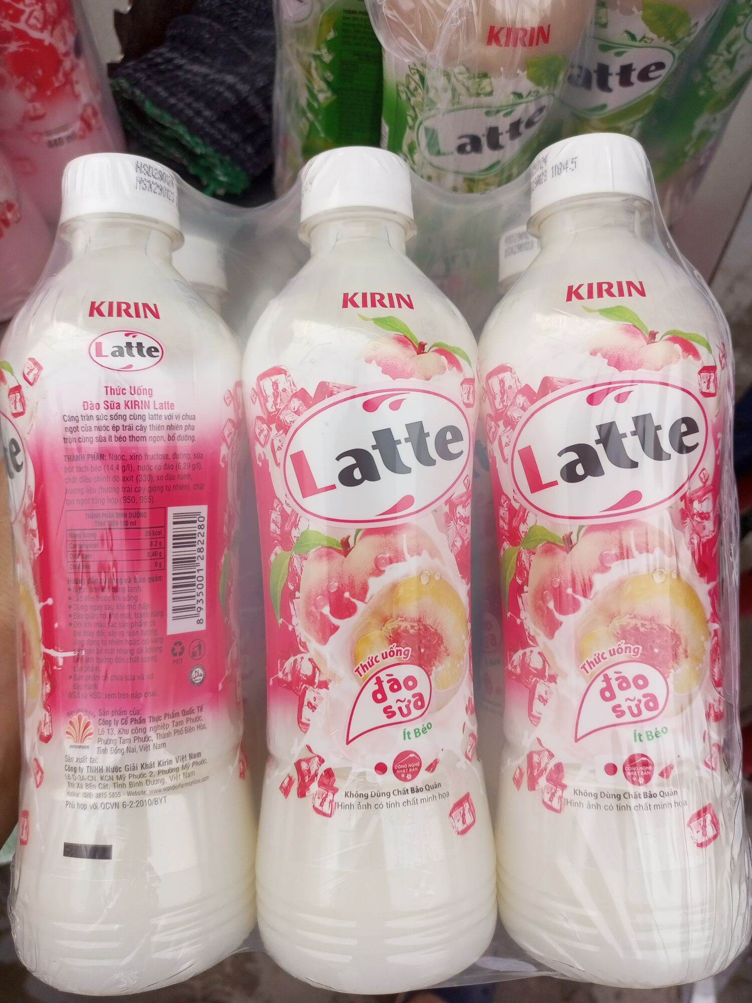 Lốc 6 Chai Trà Latte 440ml đủ vị