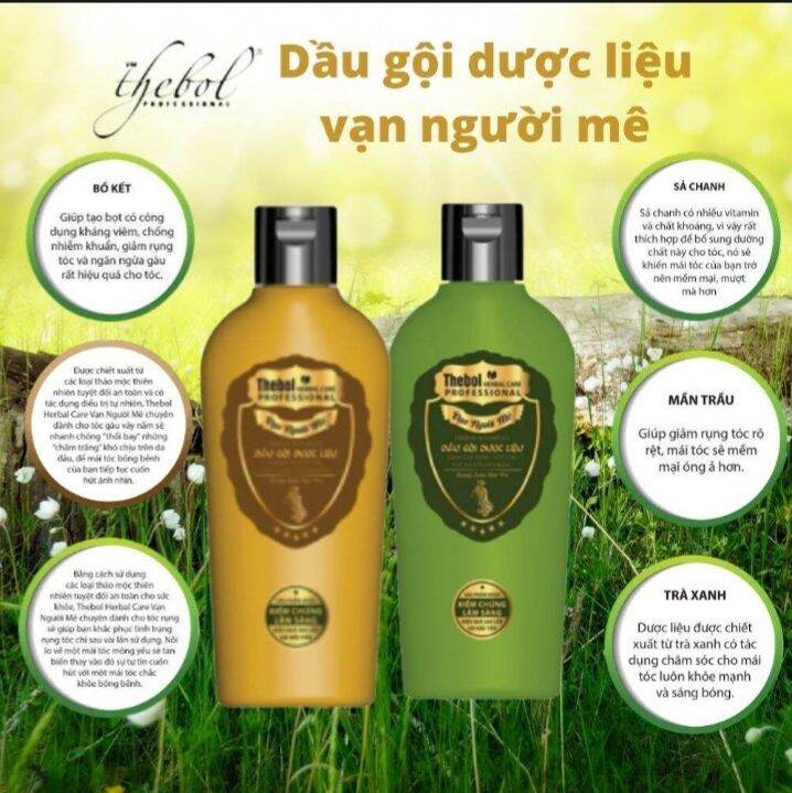 Dầu gội dược liệu
