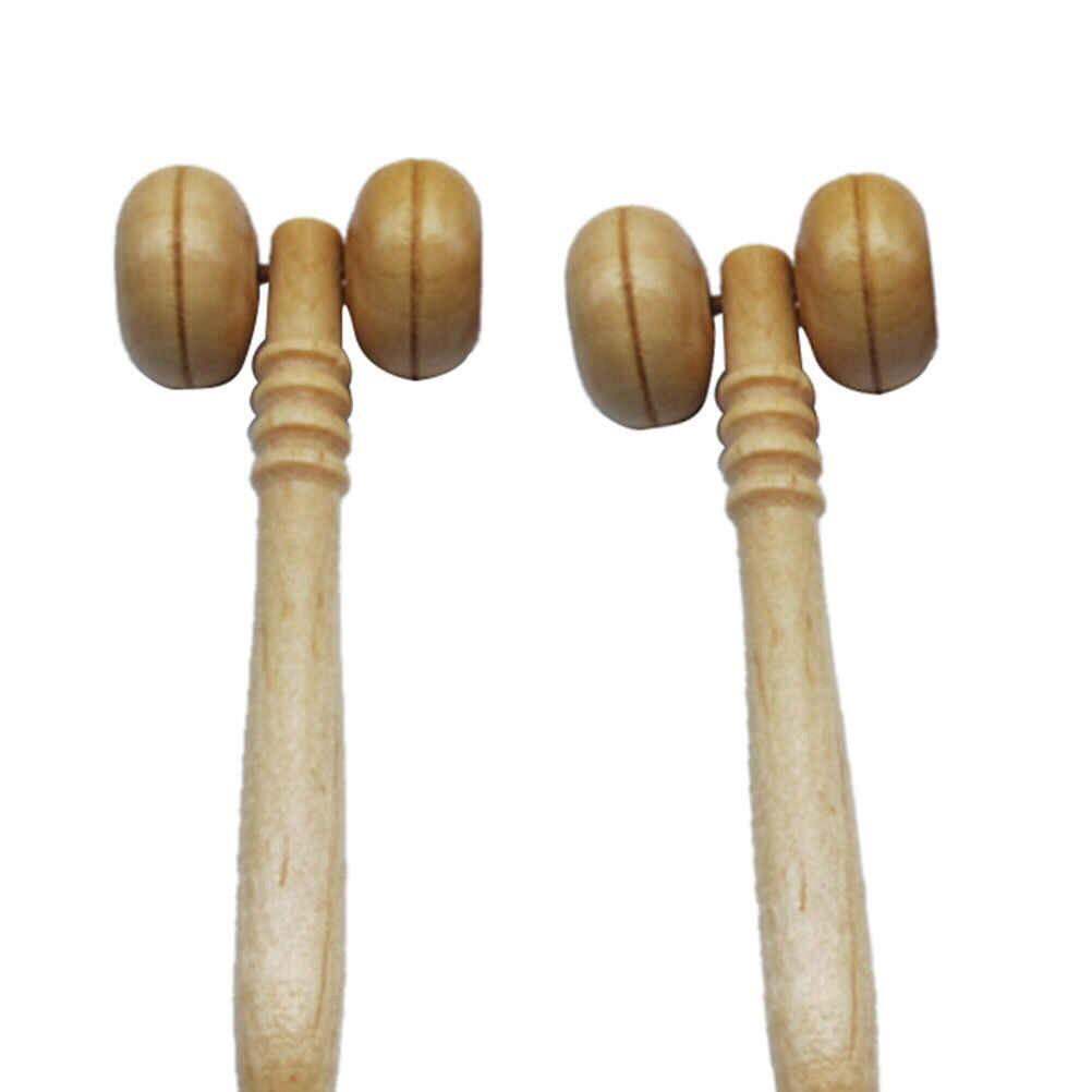 Cây lăn massage mũi, mặt bằng gỗ hương